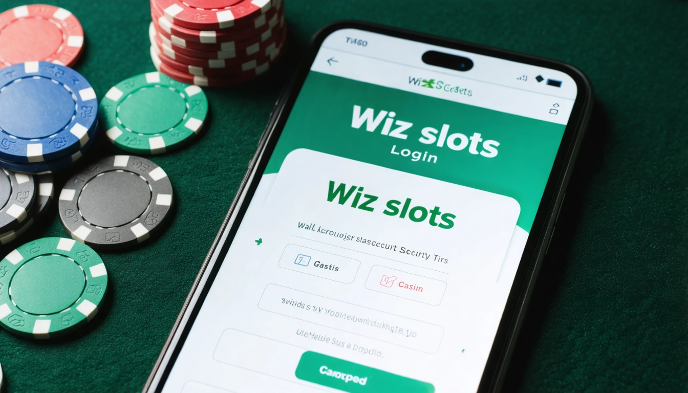 Wiz slots login walkthrough and account security tips